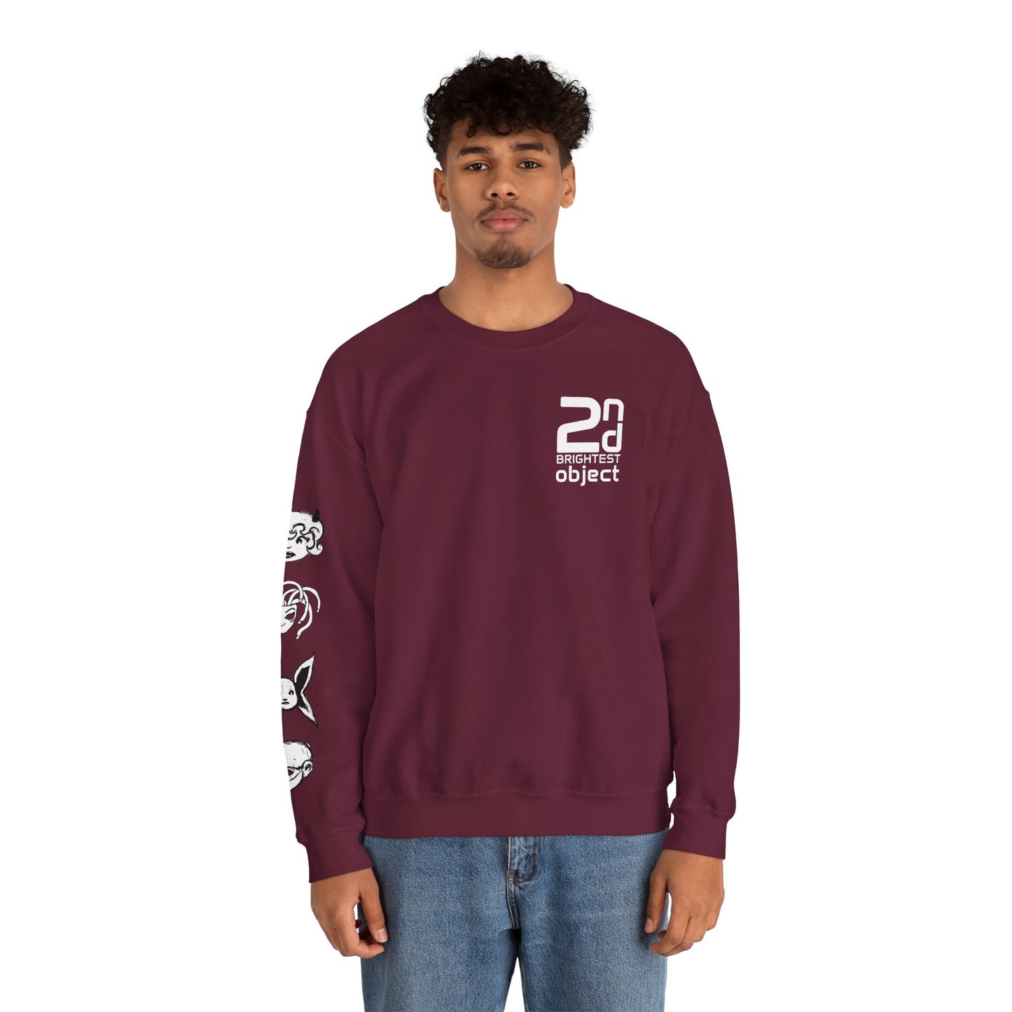 2BO One I and Two Es Sweatshirt [Heavy Blend]