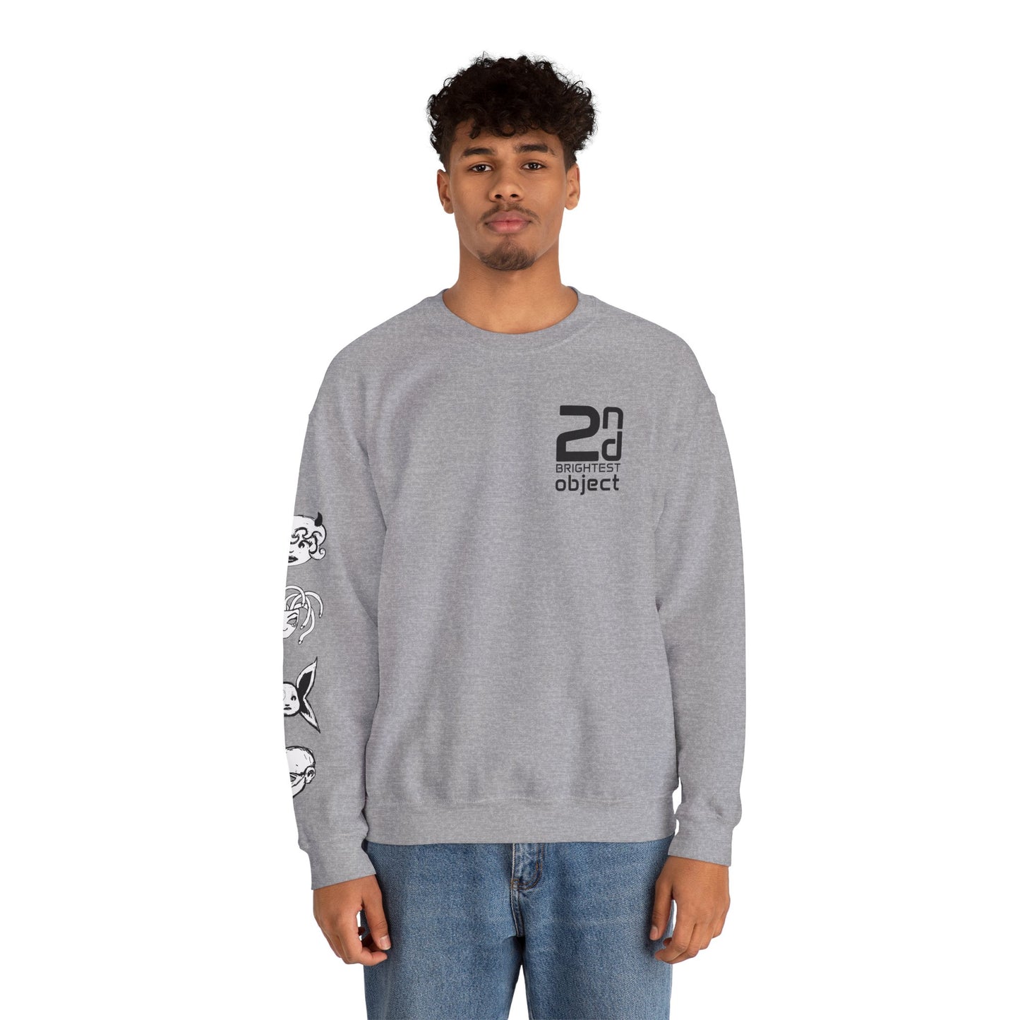 2BO One I and Two Es Sweatshirt [Heavy Blend]